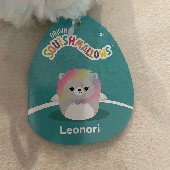 Squishmallows Leonori The Winged Lion Fantasy Stuffed Animal Toy 4" Plush - Picture 4 of 5